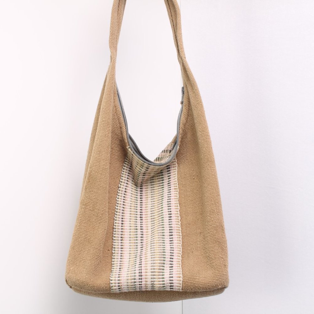 Hamro Village Inc Handwoven Hobo Purse Bag Shopping Tote